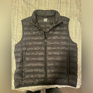 Black Puffer Vest